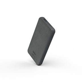Hama power pack stof 10 10000mah 2 udgange: USB-C USB-A grå