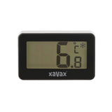 Xavax digitalt termometer til køleskab, fryser og kummefryser, sort