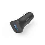 Hama biloplader med USB-A tilslutning 6 W sort