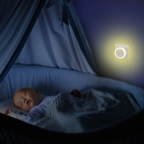 Hama LED-natlys touch-afbryder til socket touch-knap varmt lys