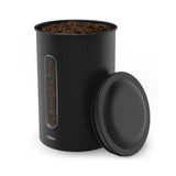 Xavax kaffedåse til 1,3 kg bønner eller 1,5 kg pulver, lufttæt, aromatæt, sort