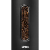 Xavax kaffedåse til 1,3 kg bønner eller 1,5 kg pulver, lufttæt, aromatæt, sort