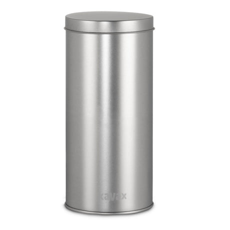 Xavax kaffepude dåse til opbevaring af 20 Senseo pods osv. metal sølv