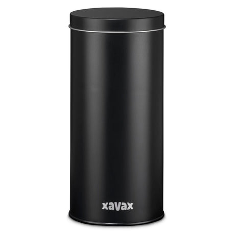 Xavax kaffepude dåse til opbevaring af 20 Senseo pods etc. metal sort