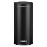 Xavax kaffepude dåse til opbevaring af 20 Senseo pods etc. metal sort