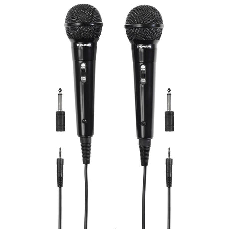 Thomson m135d dynamisk mikrofon karaoke sæt sort