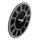 Hama vægur rab vintage tikker ikke 30 cm sort og hvid mdf
