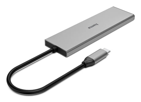Hama USB-C Hub 4 porte 2x USB-A 2x USB-C USB 3.2 Gen2 10 Gbit S PD Alu