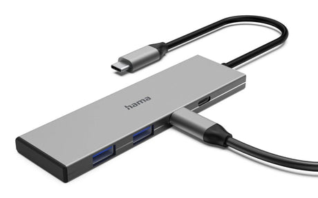 Hama USB-C Hub 4 porte 2x USB-A 2x USB-C USB 3.2 Gen2 10 Gbit S PD Alu
