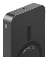 Hama qi2 trådløs strømpakke 10000mah induktiv opladning antracit