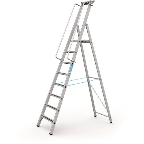 Zarges perrontrappe + gelænder meistertritt s 8tr