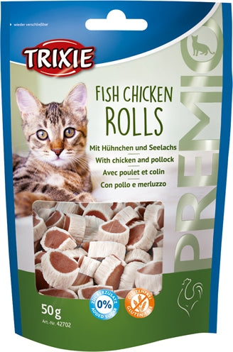 Trixie premium fiskekyllingeruller