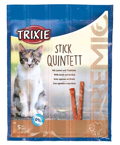 Trixie premio stick kvintet fjerkrælever