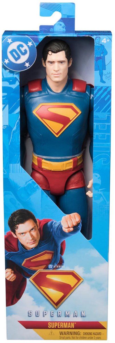 DC comics - superman superhelte actionfigur på 30 cm - børnelegetøj