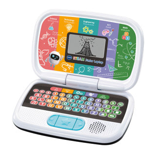 Vtech steam junior laptop - 5 spilletilstande - læringscomputer