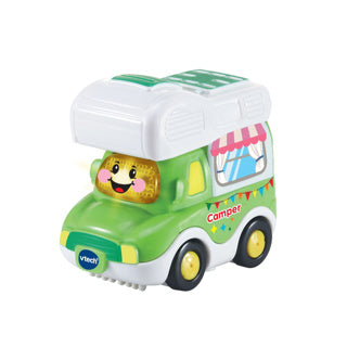 Vtech tude tude biler cas camper - legetøjsbil - legefigur - pædagogisk babylegetøj - sange melodier - gave - legetøj 1 til 5 år