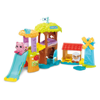 Vtech rolle skøre dyr legeplads + kat ko
