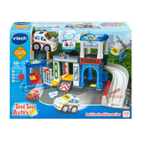 Vtech tude tude politi hovedkvarter - inklusive betjent Alex - pædagogisk legetøj - tid til at fange skurke - 3 magiske sensorer - fra 1 år
