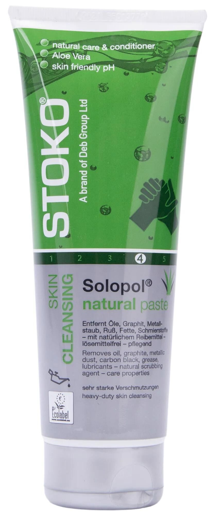 Stoko håndrens solopol naturlig solopol 250 ml deb- håndrens