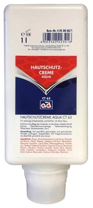 Ad skin protectant aqua ct63 håndbeskyttelsescreme 1 l ct63