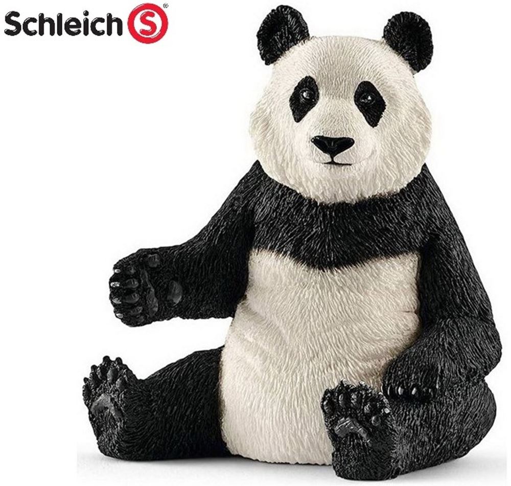 Schleich wild life kæmpe panda bjørn 7 cm.