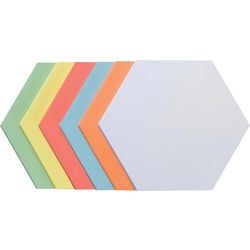 Præsentationskort honeycomb 16,5x19cm assorteret