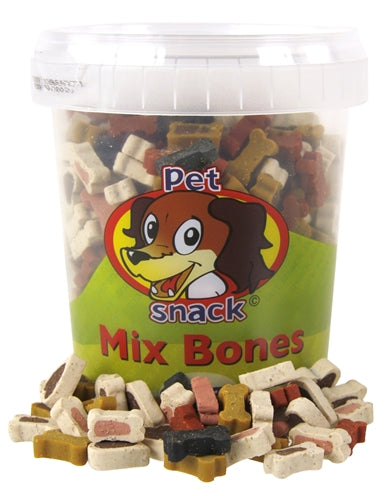 Petsnack mix knogler
