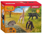 Schleich wild life 4-pak. 15x19 cm. 3+
