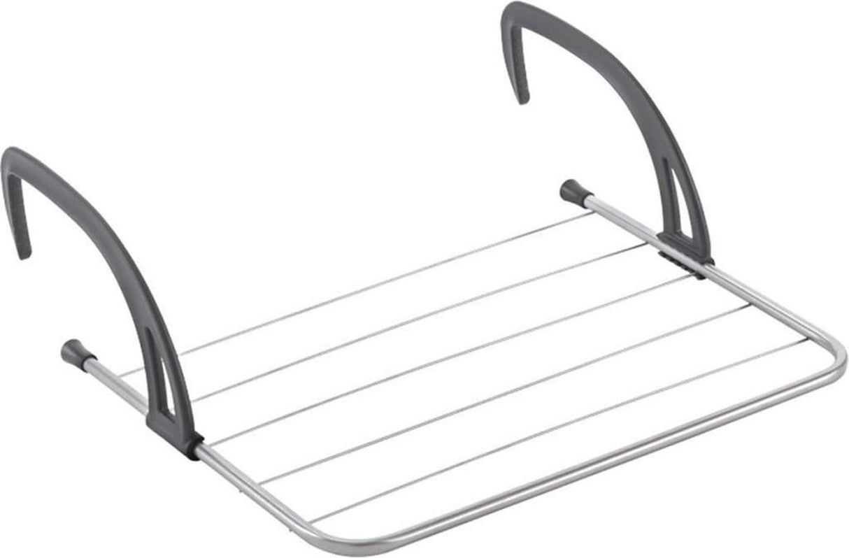 Metaltex favonio radiator altan tørrestativ 3 m tørrelinje sølv sort