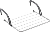 Metaltex favonio radiator altan tørrestativ 3 m tørrelinje sølv sort