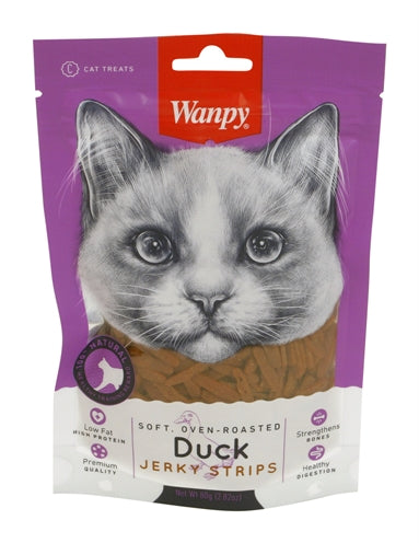 Wanpy blød ovnstegt duck Jerky Strips