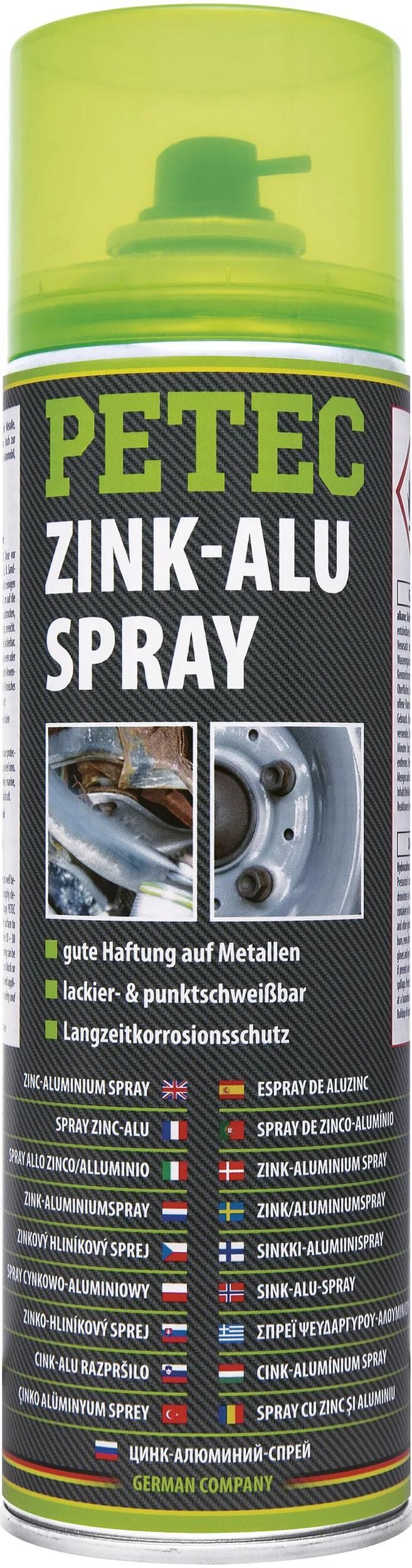 Petec zinkspray zink-aluminium spray 500 m