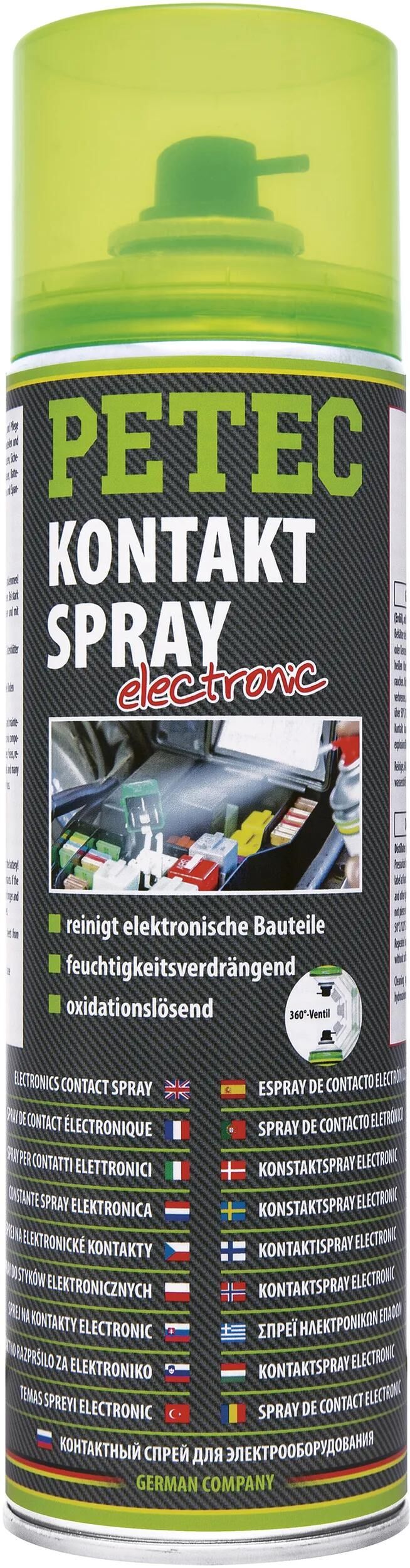 Petec kontaktspray kontaktspray 500 ml