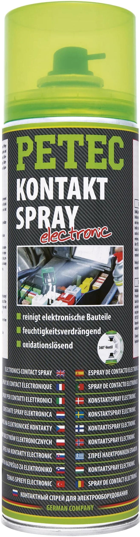 Petec kontaktspray kontaktspray 500 ml