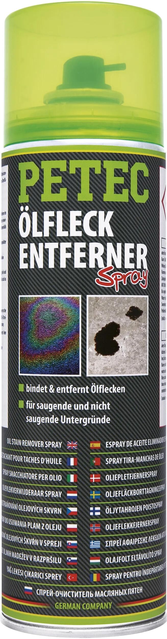 Petec ölfleckentferner oliepletfjerner 500 ml