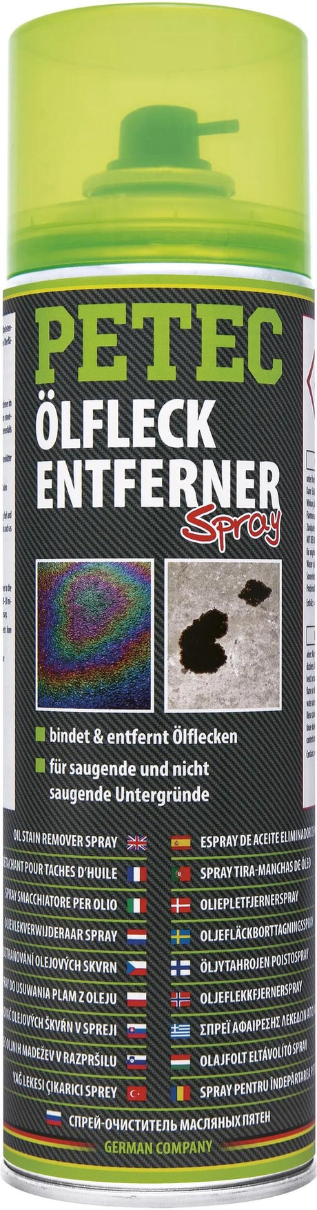 Petec ölfleckentferner oliepletfjerner 500 ml
