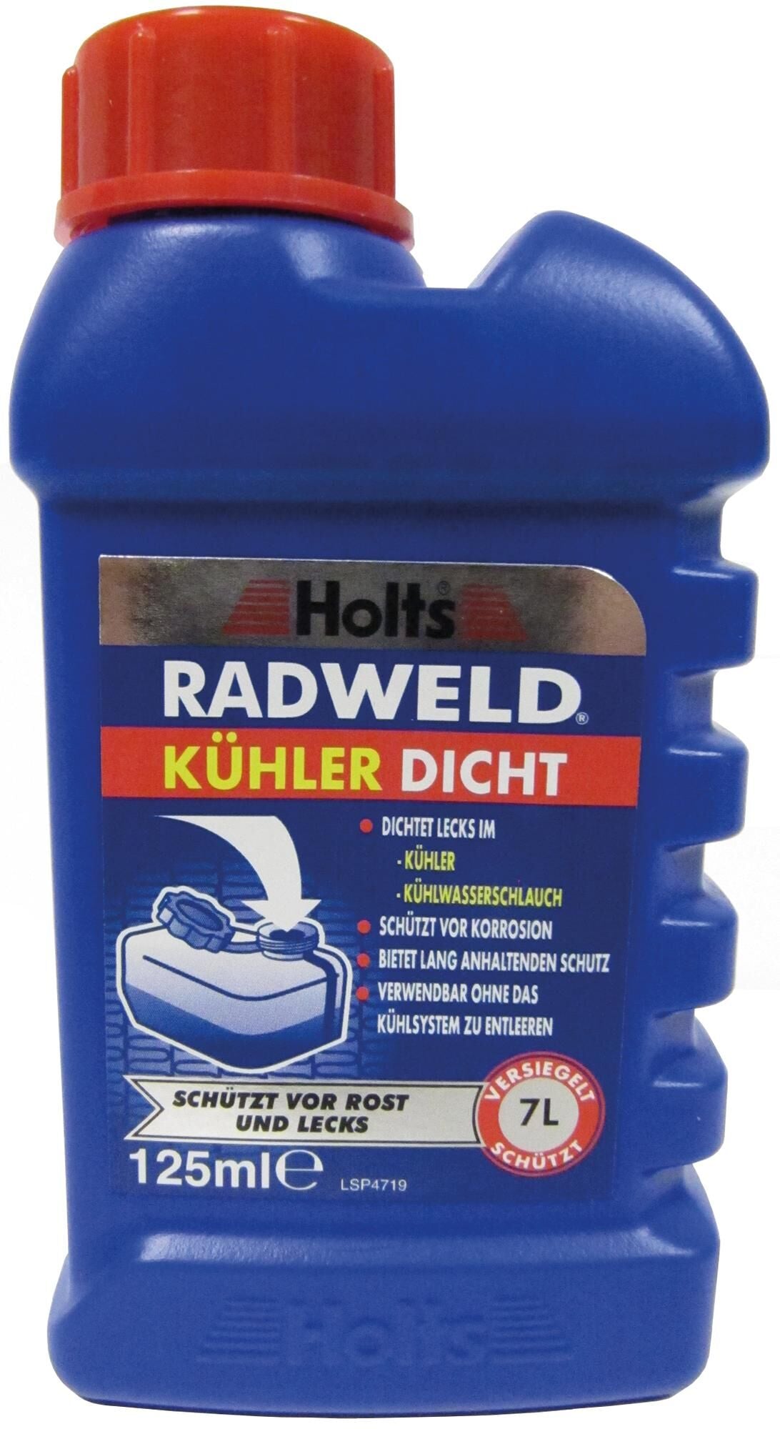 Holts fugemasse radweld kühler tætning radweld bil 125 ml fluess.kuehlerdichtm