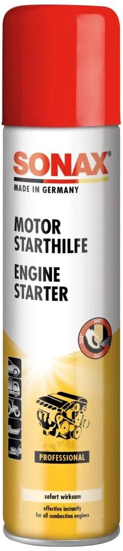 Sonax starthjælp spray motorstarthilfe starthjælp 200 ml spraydåse