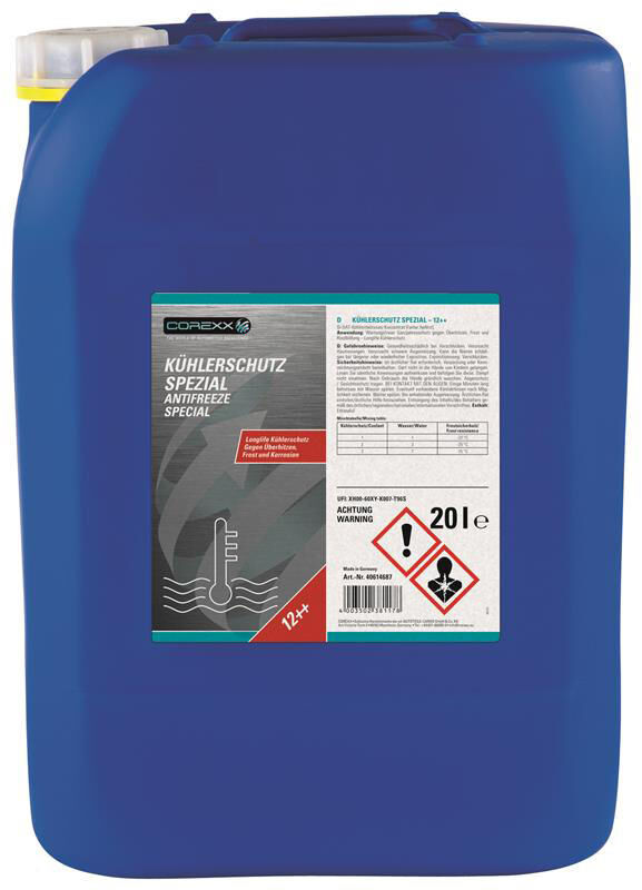 Corexx radiatorbeskyttelsesprodukt special g12++. frostvæske special 20 l (g12++)
