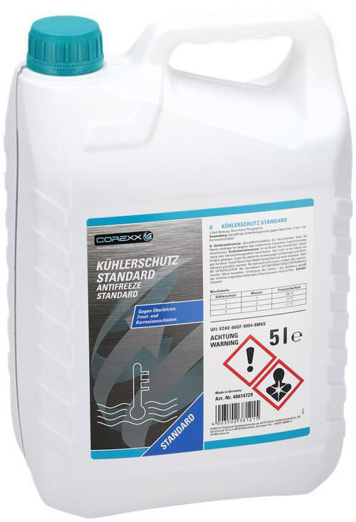 Corexx radiatorbeskyttelsesprodukt standard g11 frostvæske standard 5 l (g11)