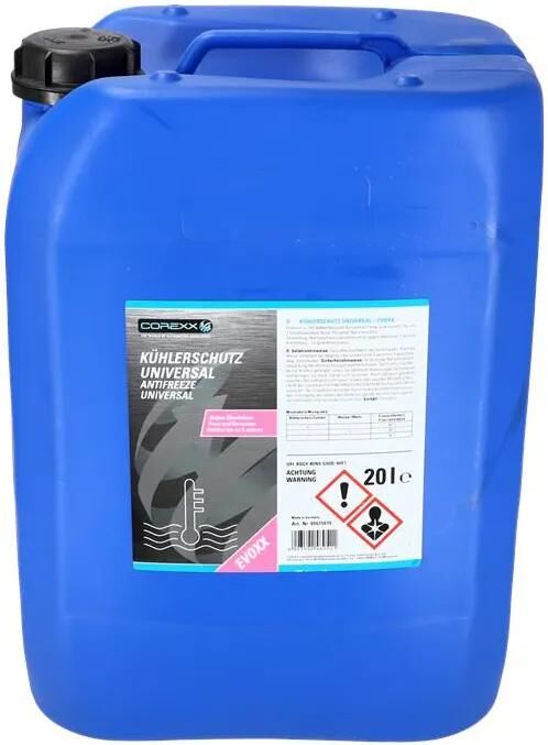Corexx kühlerschutz uni evoxx frostvæske 20 l universal evoxx