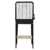 Zolux Bird Cage chic loft med møbler sort