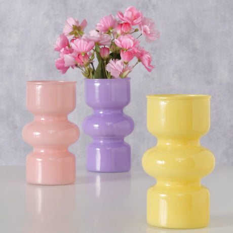 Boltze home vase maika ø10xh18cm