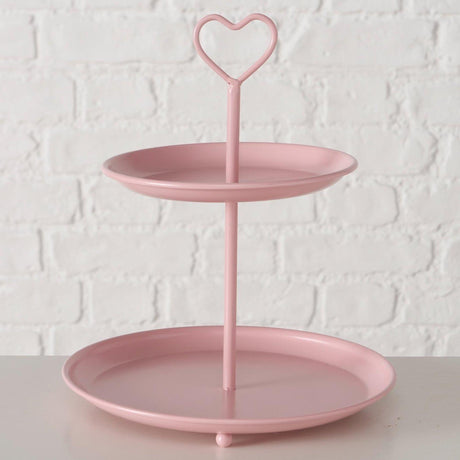Boltze home etagã¨re posita pink ø21xh25cm
