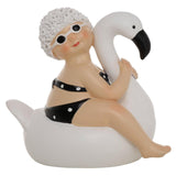 Boltze hjemmefigur kvinde dolores 15x11x13,5cm 2 assorteret