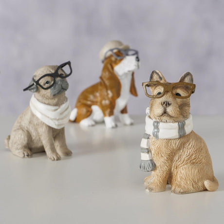 Boltze hjemmefigur hund 5x3,7x6,5cm