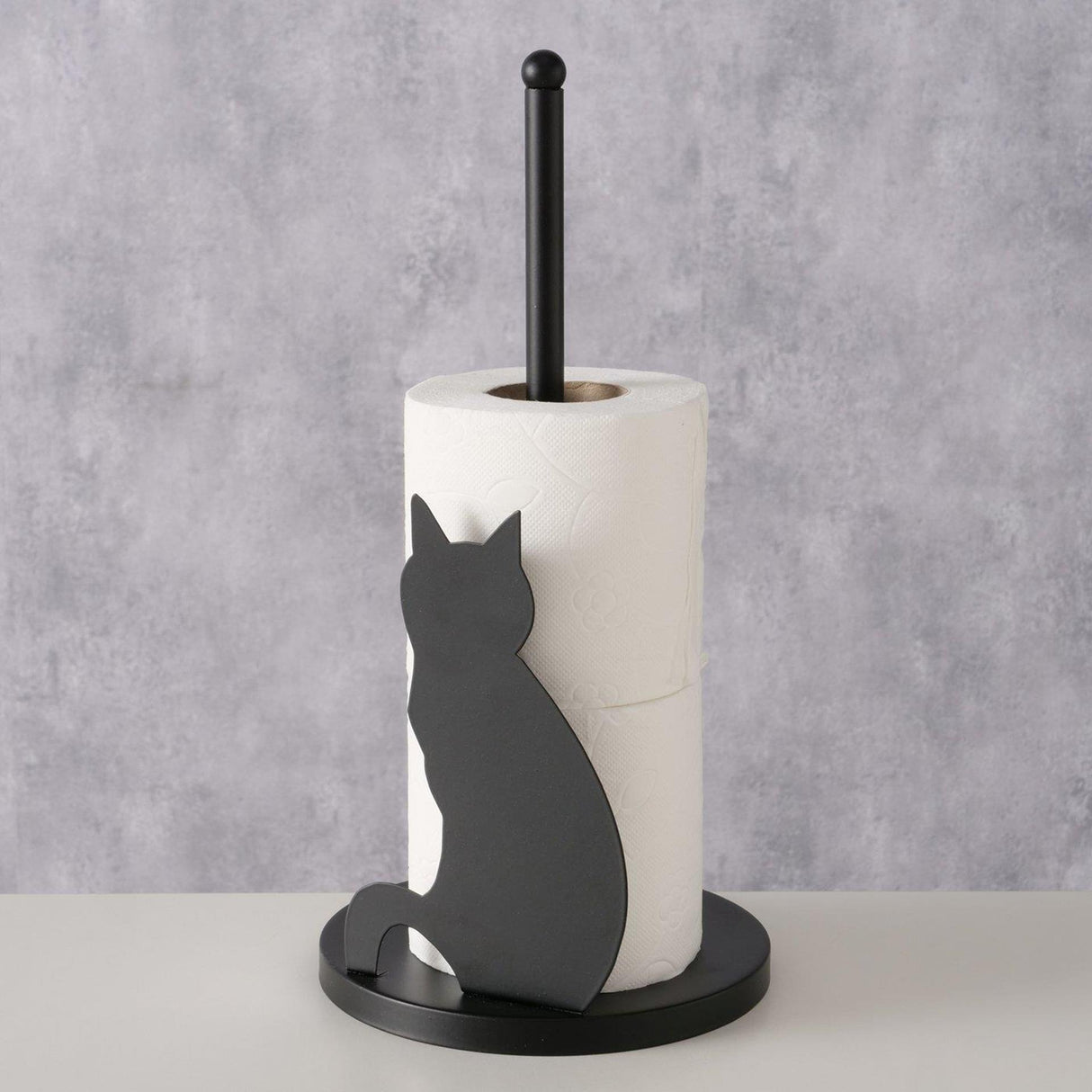 Boltze hjemmekøkkenrulleholder kat misu 15x15x31cm