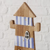 Boltze bolig dekorativ standard fyrtårn konnie 12x5x31cm 2 assorteret