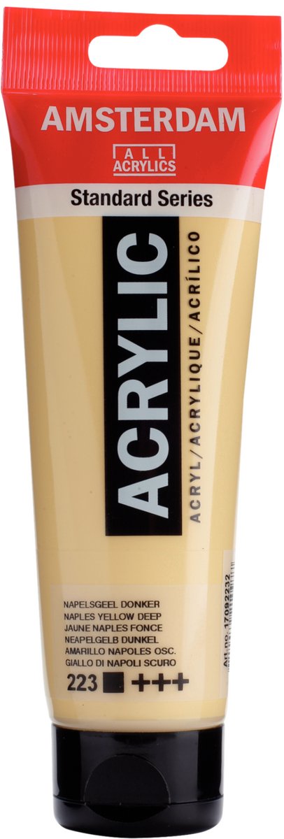 Amsterdam standard series acrylverf tube 120 ml napelsgeel donker 223