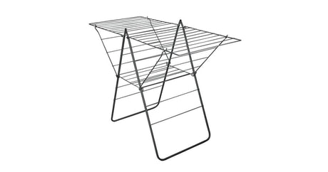 Metaltex tomado - tørrestativ rotterdam - 25 meter tørrelængde - sort